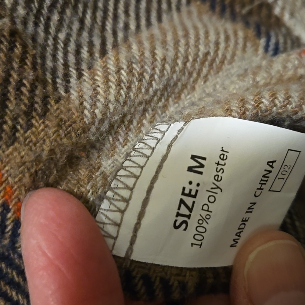 Plaid Flannel Shacket - Picture 5 of 7